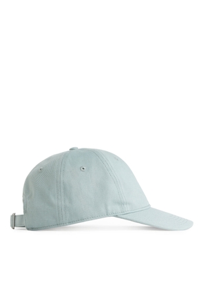 Cotton Twill Cap - Turquoise