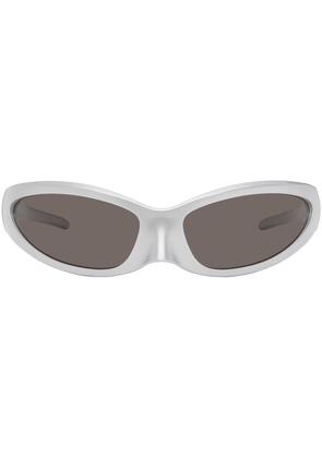 Balenciaga Silver Skin Cat Sunglasses