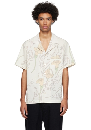 Stockholm (Surfboard) Club Yellow Floral Shirt