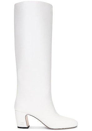 Miu Miu Heel Boot in Bianco - White. Size 36.5 (also in 36, 39, 40).