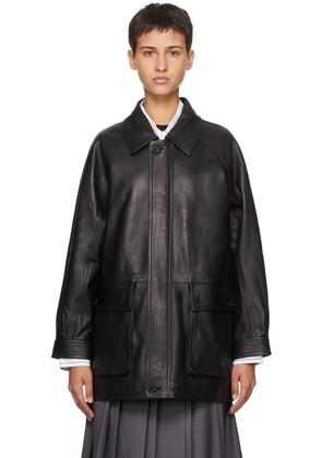 Dunst Black Lily Leather Jacket