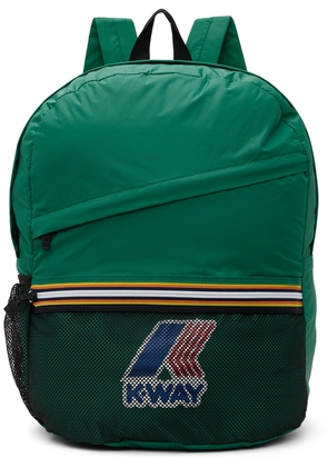 K-Way Kids Green Packable Backpack