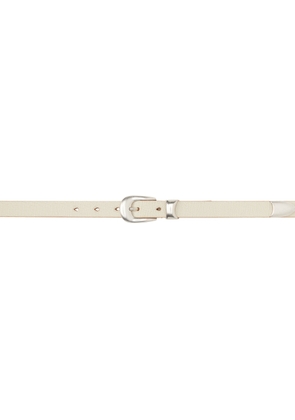 OUR LEGACY Off-White 2cm Belt