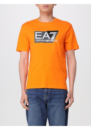 T-Shirt EA7 Men colour Orange