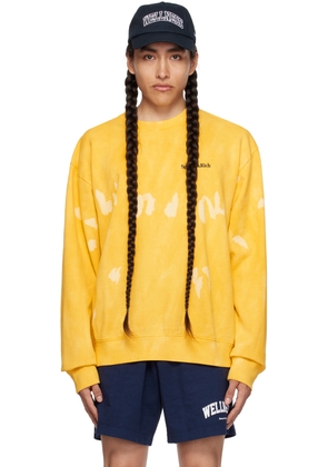 Sporty & Rich Yellow Serif Sweatshirt