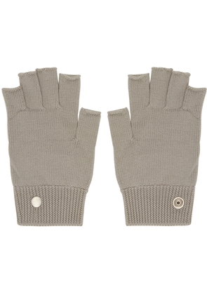 Rick Owens Off-White Fingerless Gloves
