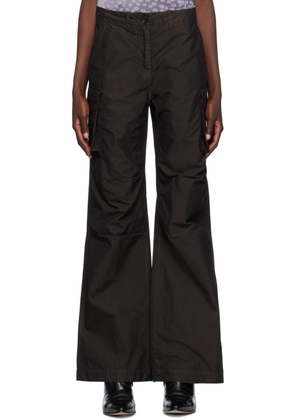 OUR LEGACY Brown Peak Trousers