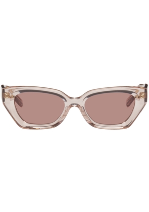 MCQ Pink Angular Sunglasses