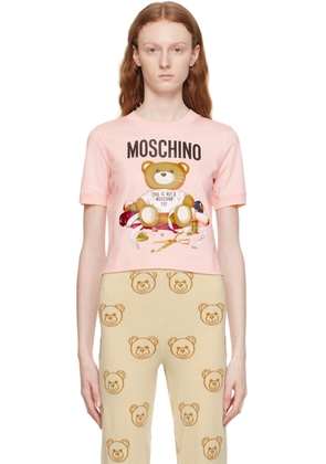 Moschino Pink Teddy Bear T-Shirt
