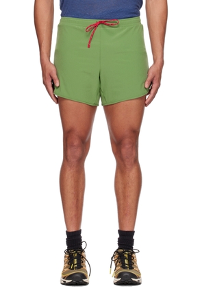 District Vision Green Spino Shorts