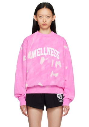 Sporty & Rich Pink 'Wellness' Sweatshirt