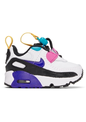 Nike Baby White Air Max 90 Toggle Sneakers