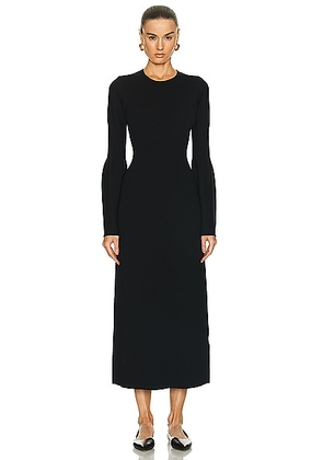 Gabriela Hearst Palanco Dress in Black - Black. Size M (also in S).