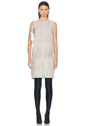 Balenciaga Cargo Sack Dress in Light Beige - Beige. Size 34 (also in 38, 40).