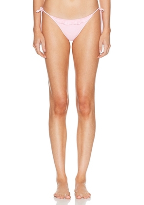 Shani Shemer Marrisia Bikini Bottom in Baby Pink - Pink. Size L (also in M).