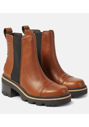 Sorel Joan Now leather Chelsea boots