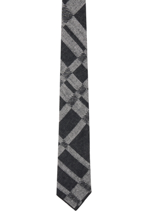 Engineered Garments Gray Check Tie