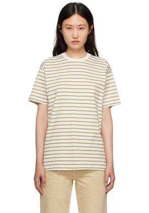 TOTEME Off-White Striped T-Shirt