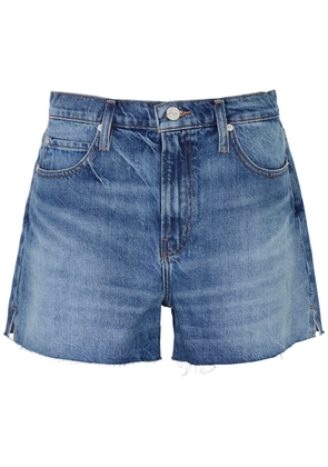 Frame The Vintage Relaxed Denim Shorts - Blue - 25 (W25 / UK6 / XS)