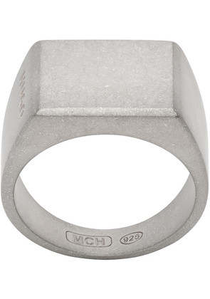 Hugo Silver Engraved Ring