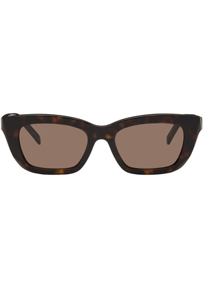 Givenchy Tortoiseshell Rectangle Sunglasses