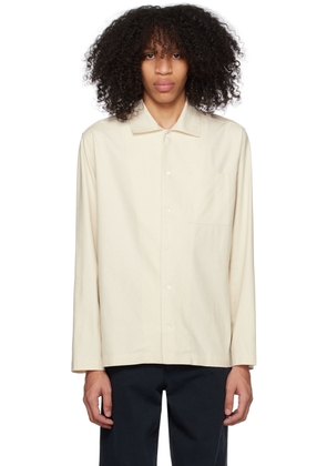 ANOTHER ASPECT Off-White Pocket Shirt