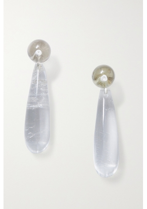 Sophie Buhai - + Net Sustain Angelikka Silver Quartz Earrings - Neutrals - One size