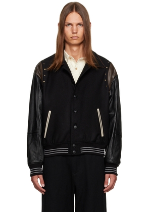 Andersson Bell Black Luster Leather Jacket