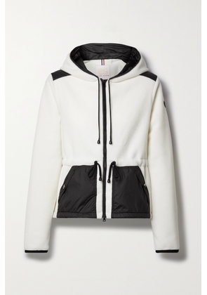 Erin Snow - + Net Sustain Willow Hooded Recycled-fleece Ski Jacket - White - x small,small,medium,large,x large