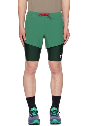 District Vision Green Training Shorts