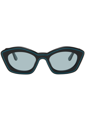 Marni Black & Blue RETROSUPERFUTURE Edition Kea Island Sunglasses