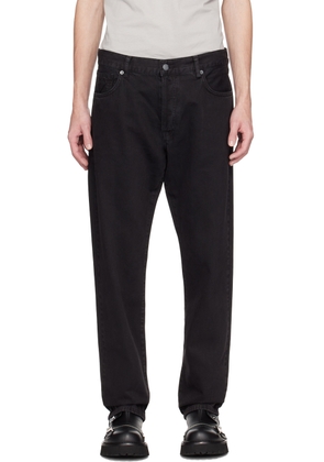 Moschino Black Patch Jeans