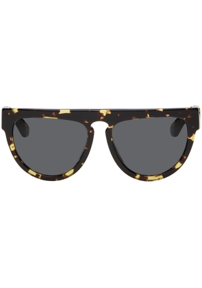 Burberry Brown Keyhole Straight Sunglasses
