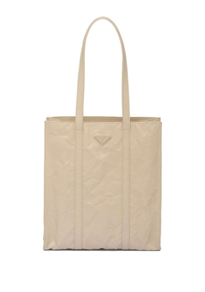 Prada nappa-leather tote bag - Neutrals