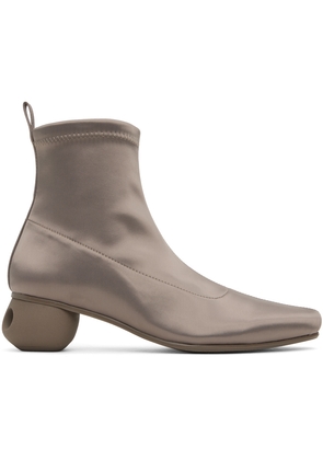ISSEY MIYAKE Taupe United Nude Edition Carve Boots