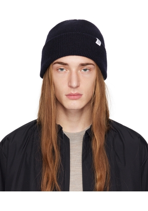 NORSE PROJECTS Navy Rib Beanie