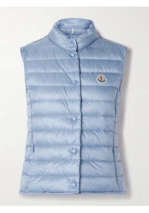 Moncler - Liane Quilted Shell Down Vest - Blue - 00,0,1,2,3,4,5