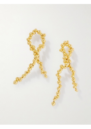 Completedworks - Prelude To Lightening Gold-plated Earrings - One size