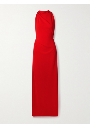 Proenza Schouler - Twisted Open-back Crepe Gown - Red - US0,US2,US4,US6,US8,US10,US12