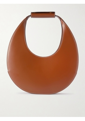 STAUD - Moon Leather Tote - Brown - One size
