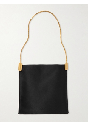 NEOUS - Dorado 1.0 Embellished Satin Shoulder Bag - Black - One size