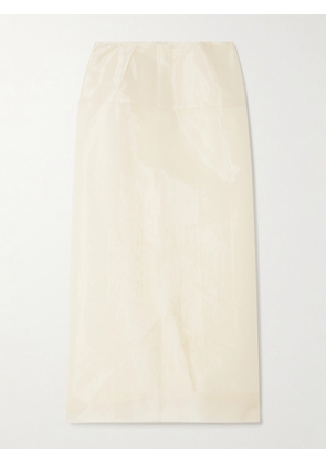 CARVEN - Organza Midi Skirt - Off-white - FR34,FR36,FR38,FR40