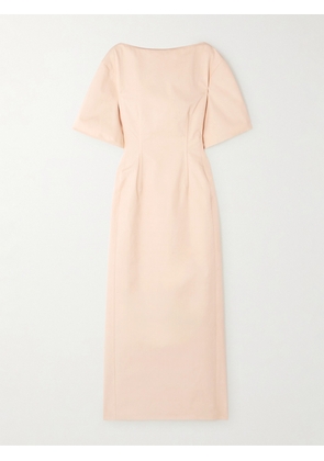 CARVEN - Cotton-poplin Midi Dress - Pink - FR34,FR36,FR38,FR42