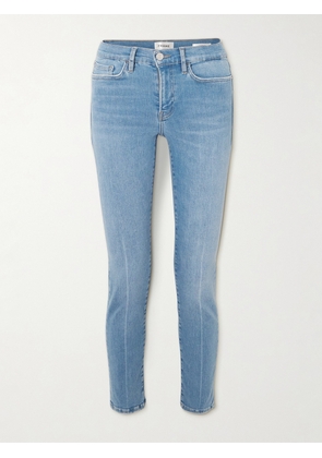 FRAME - Le Garcon Cropped Slim Organic Jeans - Blue - 23,24,25,26,27,28,29,30,31,32