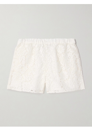 Gucci - Printed Corded Lace Shorts - Off-white - IT38,IT40,IT42,IT44
