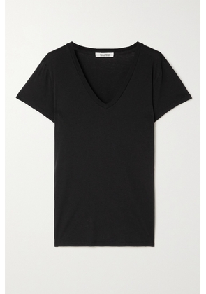 Nili Lotan - Carol Cotton-jersey T-shirt - Black - x small,small,medium,large,x large