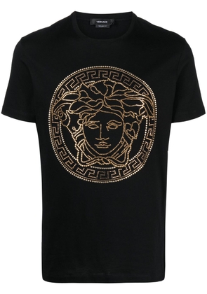 Versace Medusa print T-shirt - Black