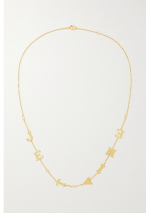 Yvonne Léon - Je T'aime 9-karat Gold Diamond Necklace - One size