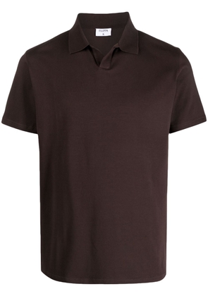 Filippa K open-placket polo shirt - Brown