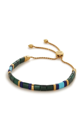 Monica Vinader Delphi malachite friendship bracelet - Green